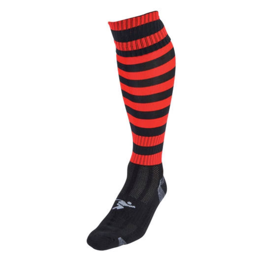Precision Hooped Pro Football Socks Junior