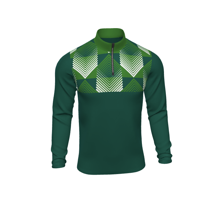 Half zip top
